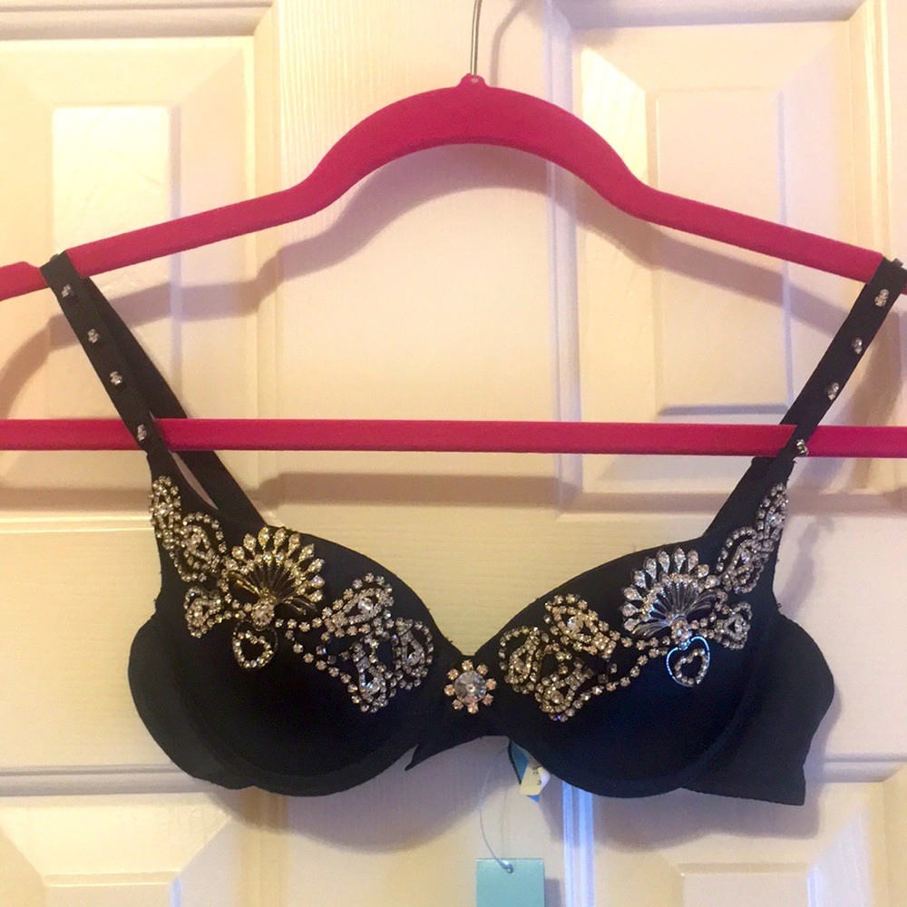 Marciano rhinestone bralette